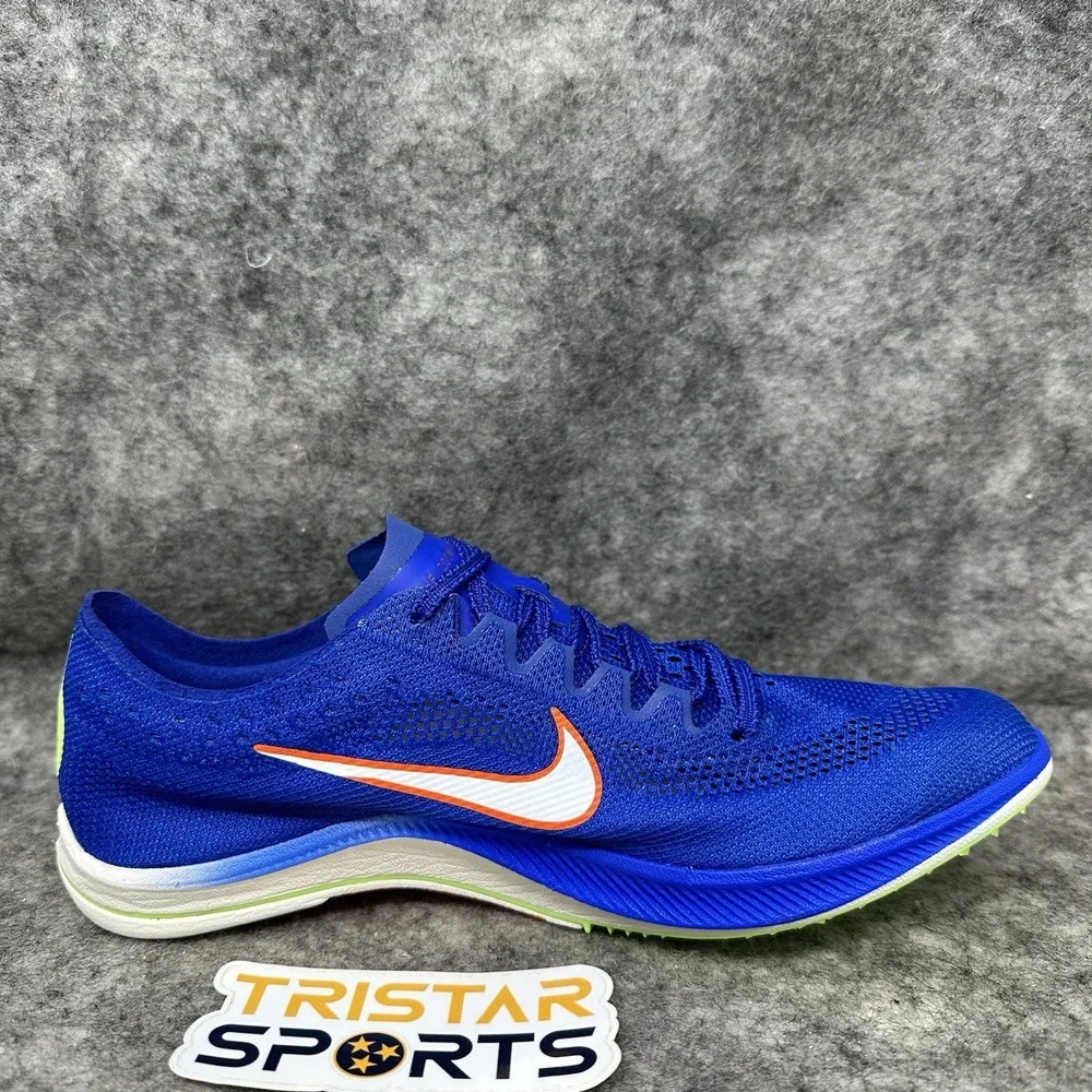 Nike ZoomX Dragonfly Track Shoes Mens Size 4 Racer Blue Spikes CV0400-400